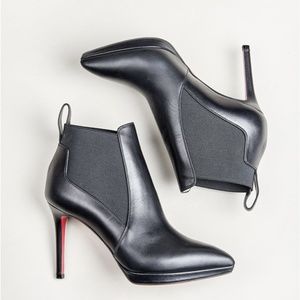 NEVER WORN - Louboutin Crochinetta Ankle Boot Size 41